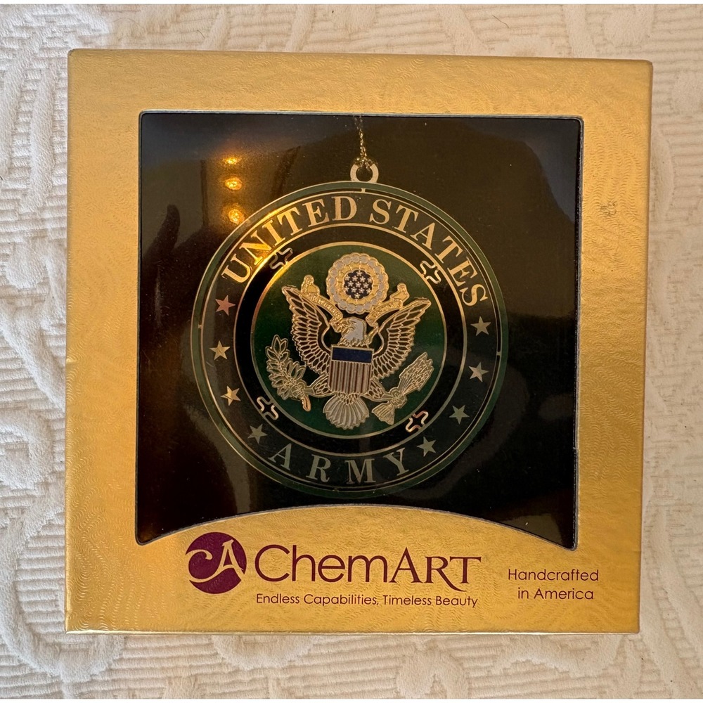 Chem Art United‎ States Army 2014 Christmas Ornament